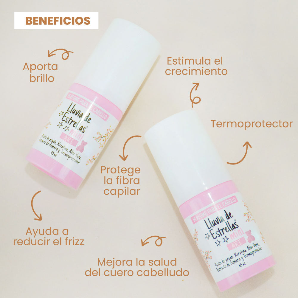 PERFUME PARA CABELLO MINI LLUVIA DE ESTRELLAS