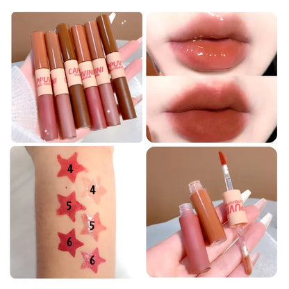 DUO DE LABIAL Y GLOSS  CAPPUVINI