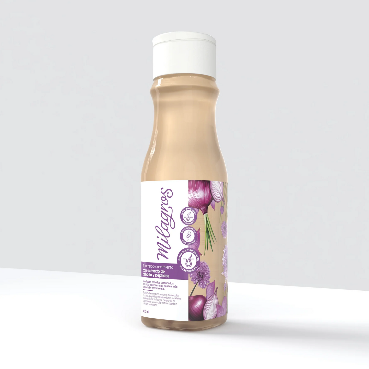SHAMPOO CRECIMIENTO CON EXTRACTO DE CEBOLLA Y PÉPTIDOS