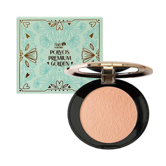 POLVOS COMPACTO GOLDEN TRENDY
