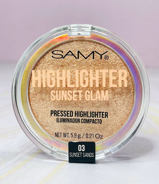 ILUMINADOR SUNSET GLAM SAMY