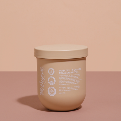 MASCARILLA CAPILAR MILAGRO HERBAL