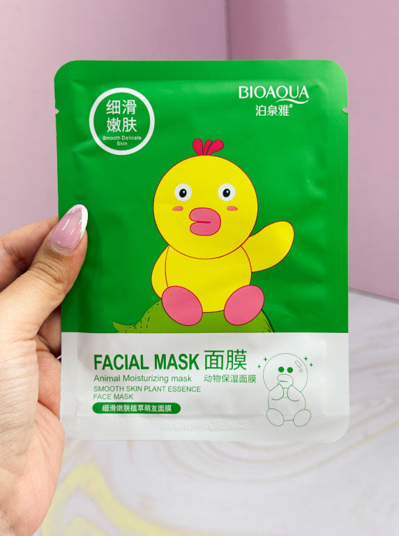 MASCARILLA DE ANIMALITOS EN VELO 🐰