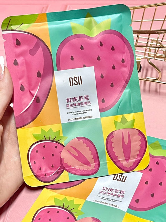MASCARILLA DE FRUTAS EN VELO🍇