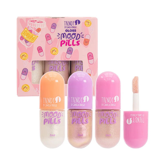 KIT X3 GLOSS MOOD PILLS TRENDY