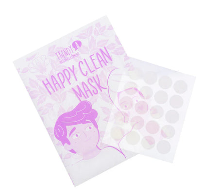 MASCARILLA STICKERS PARA ACNÉ HAPPY CLEAN TRENDY